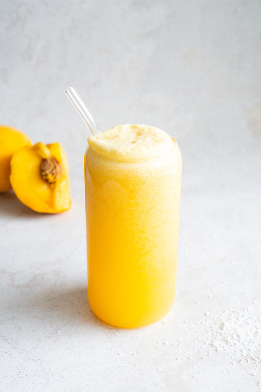 Pfirsichmilch