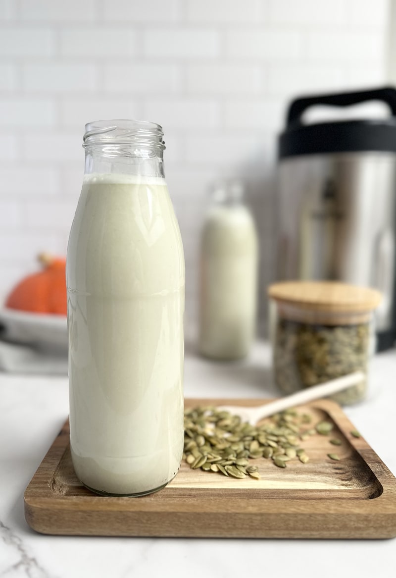 Lait de graines de courge