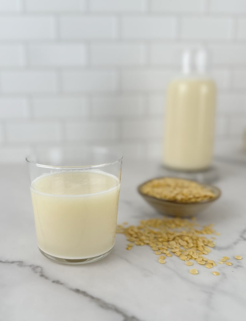 Lait de pois cassés