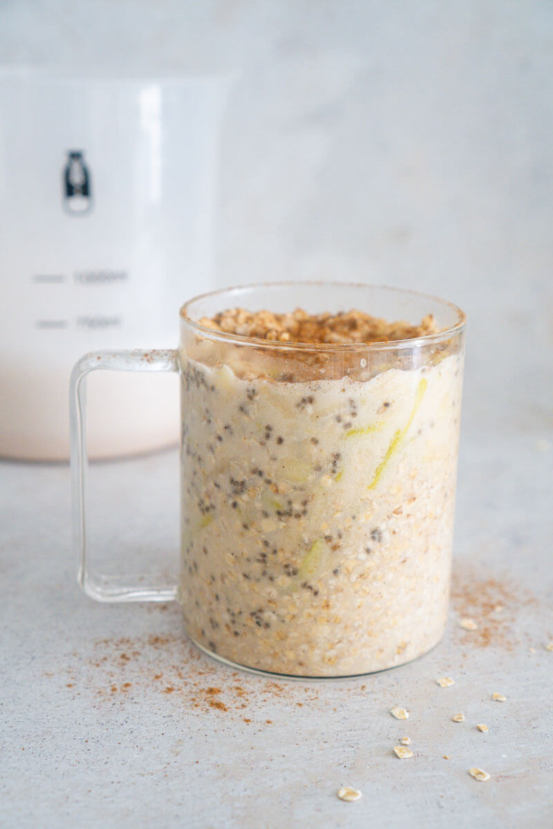 Porridge aux pommes façon tarte