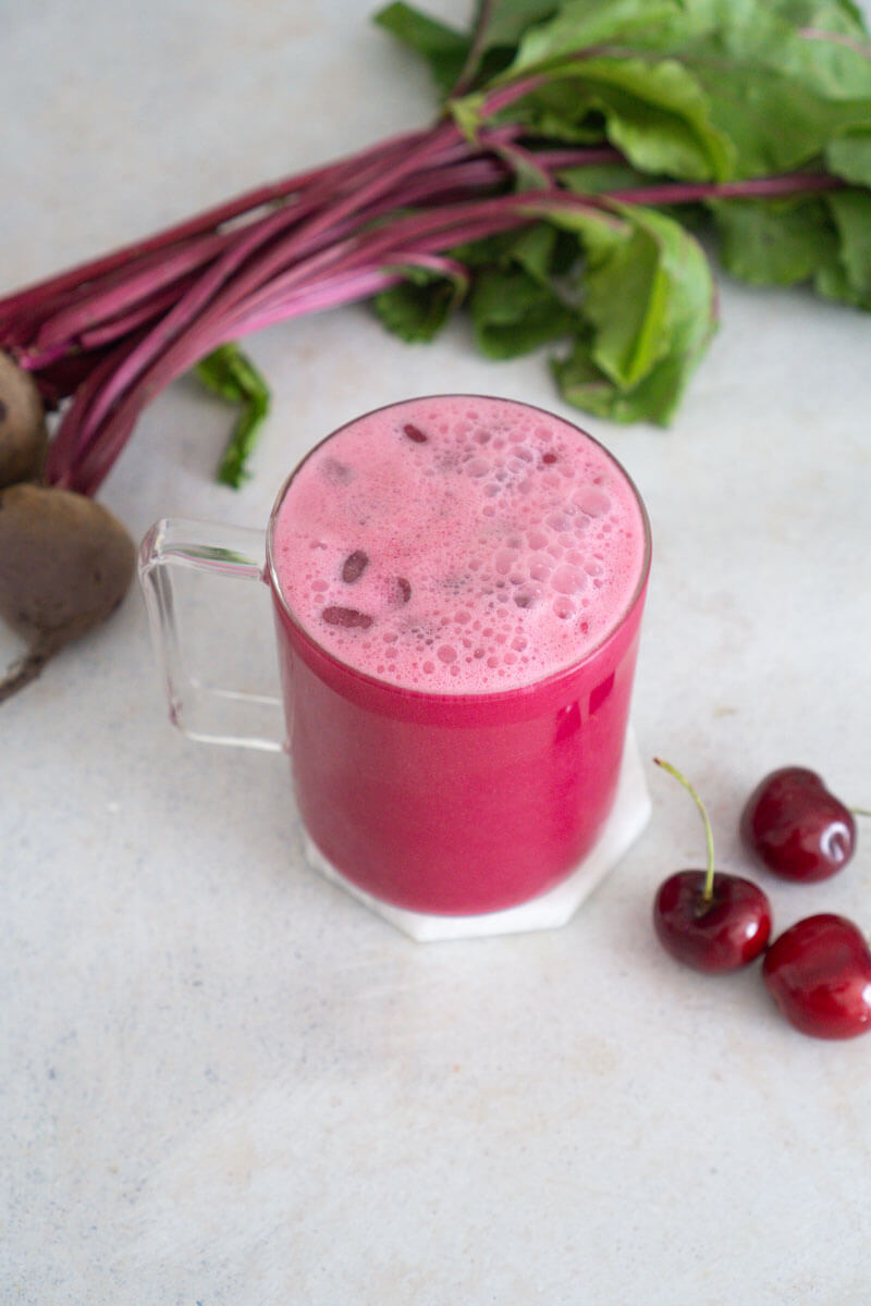 Lait Betterave-Cerise