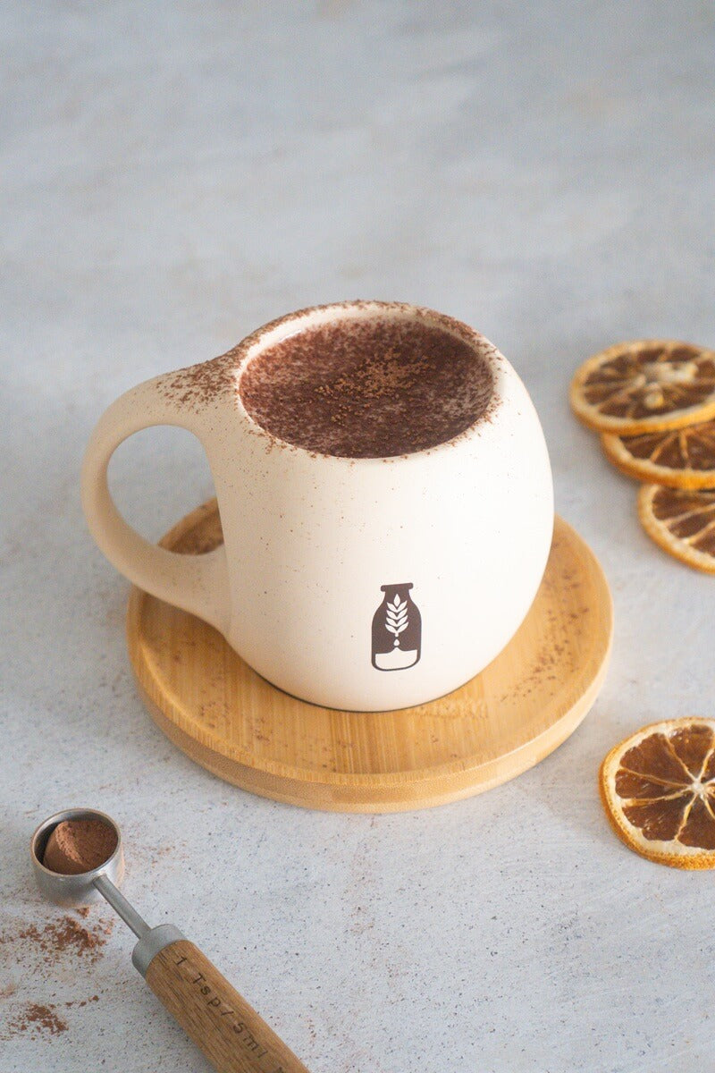 Sinaasappel-chocolademelk