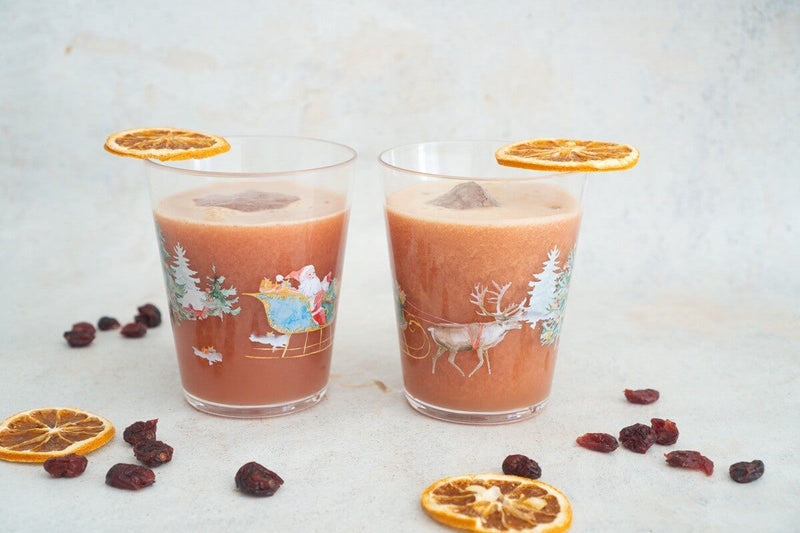 Cranberry-sinaasappel mocktail