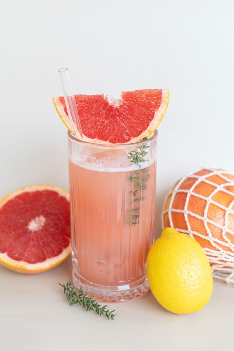 Limonade au pamplemousse