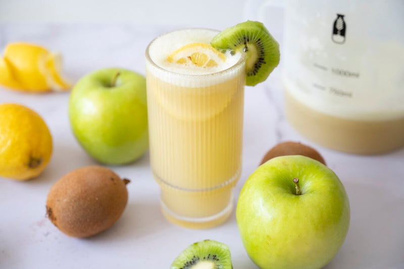 Kiwi-Apfel-Elektrolytgetränk