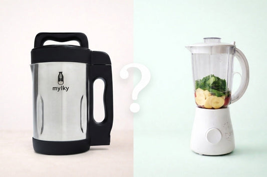 Växtmjölkmaskin eller mixer: vad är bäst?