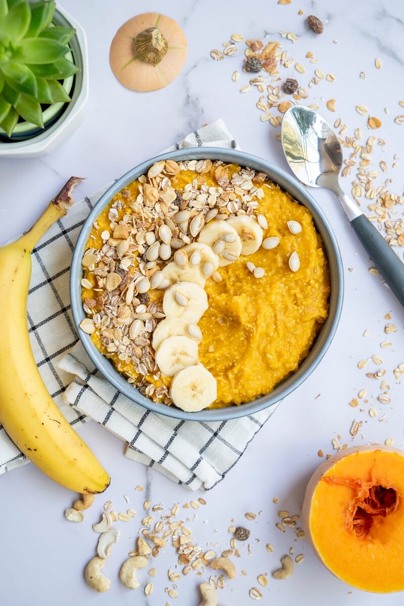 Pompoen-smoothie-bowl