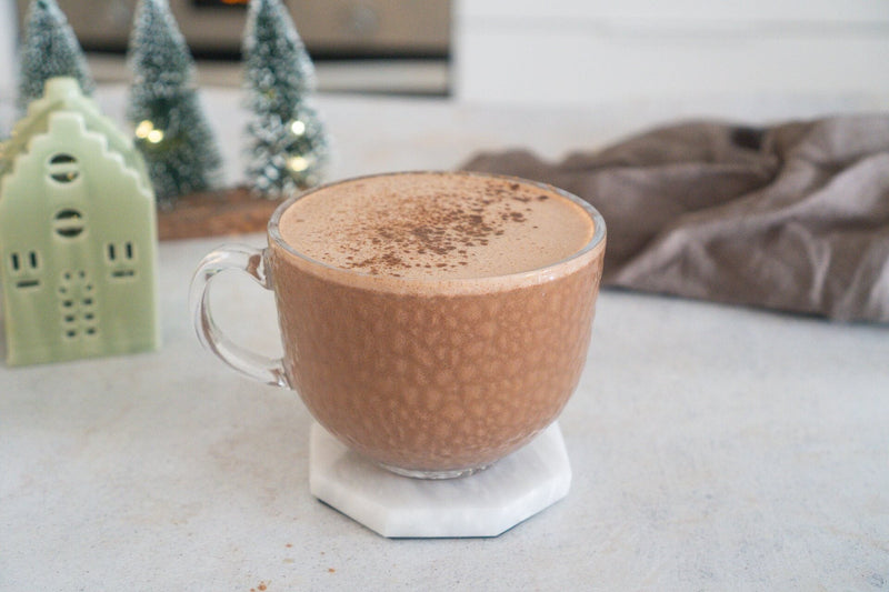 Kruidige warme chocolademelk