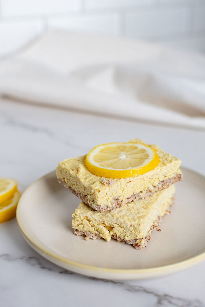 Barres citron vegan